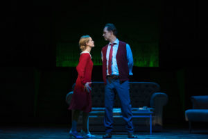 Eliza (Ilia Staple) & Henry Higgins (Sascha Oskar Weis) in MY FAIR LADY